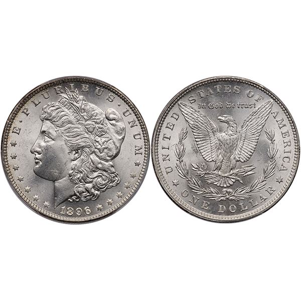 1896 Morgan Silver Dollar PCGS MS65