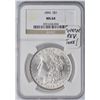 Image 4 : 1896 Morgan Silver Dollar NGC MS64