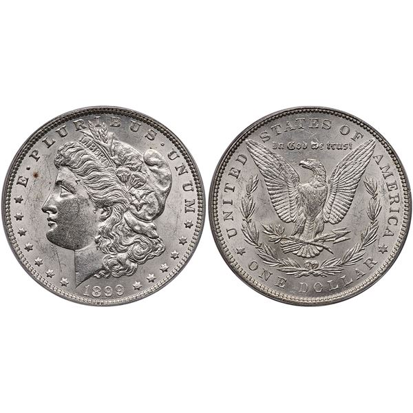 1899 Morgan Silver Dollar ICG MS61
