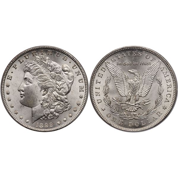 1899 Morgan Silver Dollar PCGS MS65