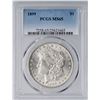Image 4 : 1899 Morgan Silver Dollar PCGS MS65