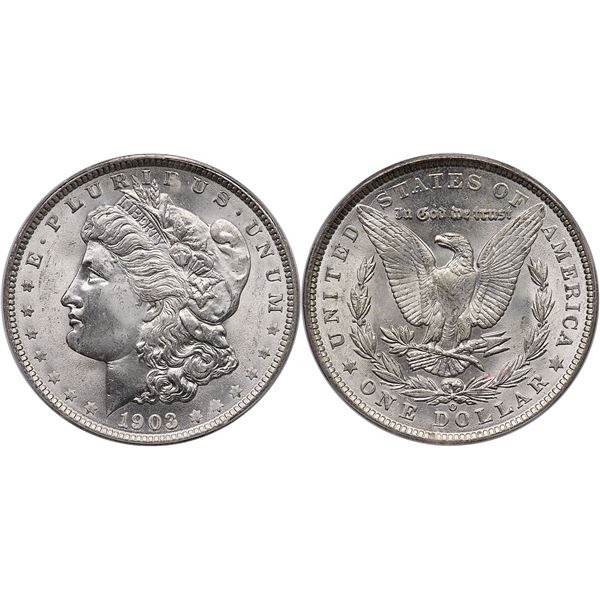 1903-O Morgan Silver Dollar ICG MS66+