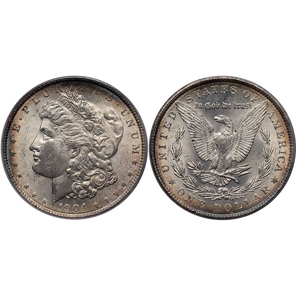 1904 Morgan Silver Dollar PCGS MS63