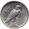Image 3 : 1921 Peace Silver Dollar ICG AU53 Details (Scratched, Cleaned)