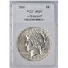 Image 4 : 1935 Peace Silver Dollar NNC MS65