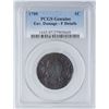 Image 4 : 1799 S-189 R-2 PCGS F Details (Env. Damage)