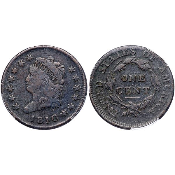 1810 S-282 R-2 PCGS VG10