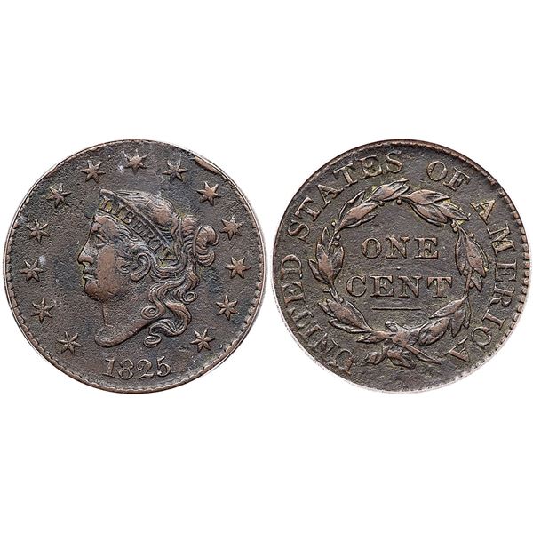 1825 N-1 R-4 ICG VF35 Details (Corroded)