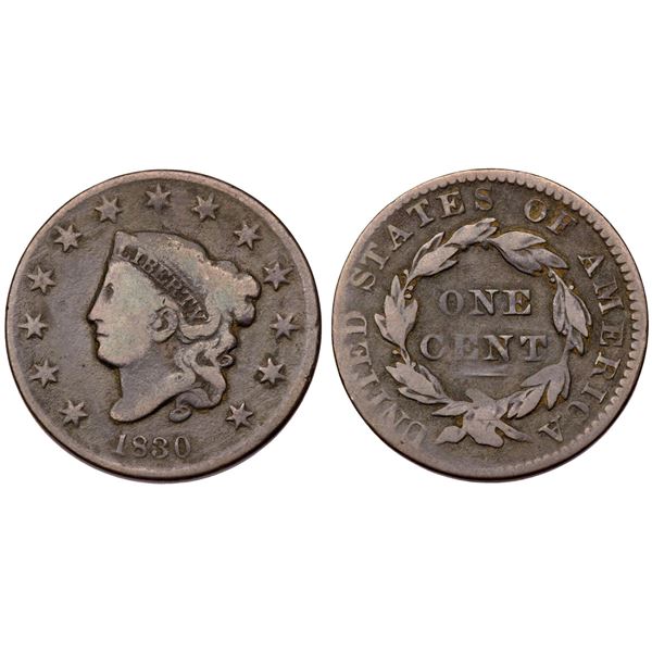 1830 N-6 R-4 Medium Letters VG8