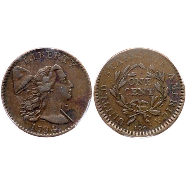 1794 S-42 R-4 PCGS VF35