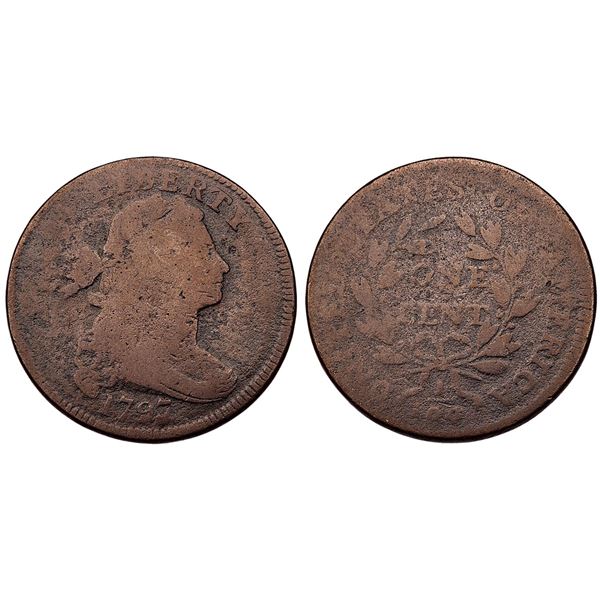 Pair of Draped Bust Cents 1797 & 1798