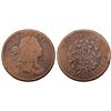 Image 1 : Pair of Draped Bust Cents 1798 & 1802