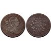 Image 1 : Pair of Draped Bust Cents 1805 & 1807