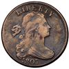 Image 4 : Pair of Draped Bust Cents 1805 & 1807