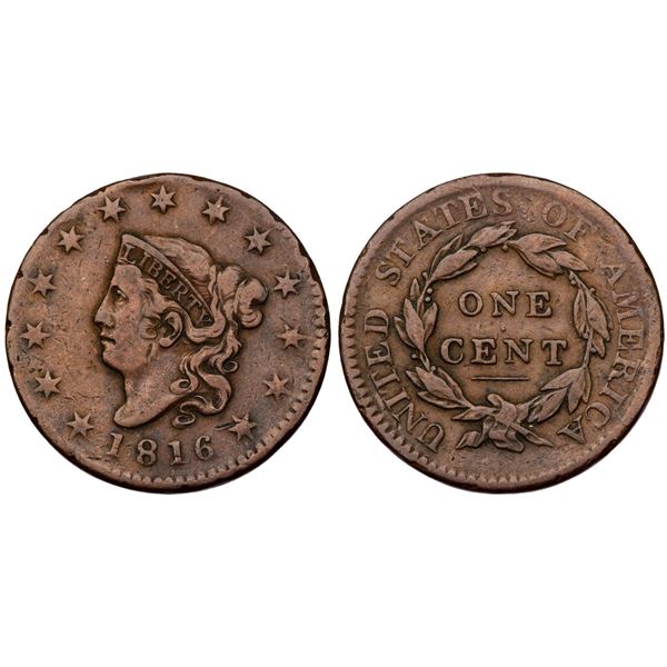 Trio of Matron Head Cents 1816-1818