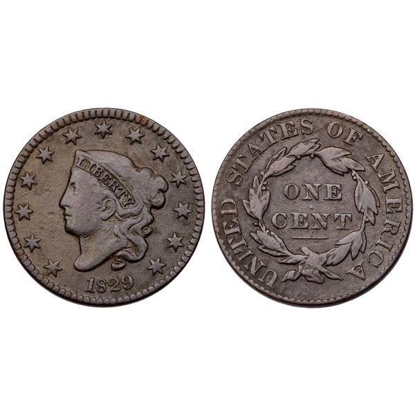 Trio of Matron Head Cents 1829-1832
