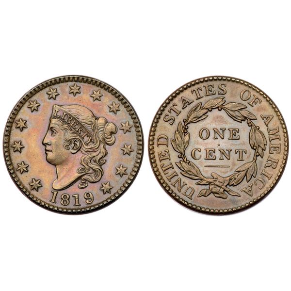 1819 N-2 R1 Large Date EF45+