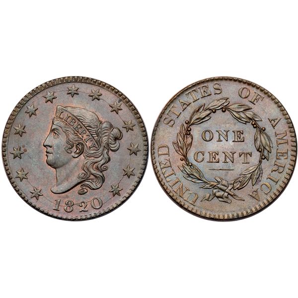 1820 N-13 R1 Large Date MS63