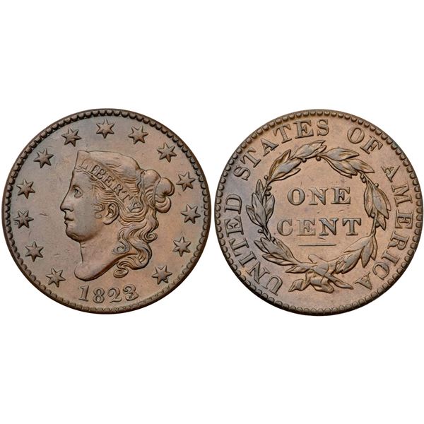 1823/2 N-1 R2 Overdate 3 over 2 VF35