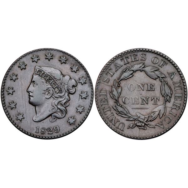 1829 N-7 R3 Large Letters VF25