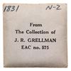 Image 4 : 1831 N-2 R2 Medium Letters VF35