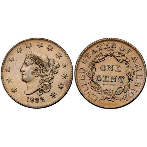 1832 N-3 R1 Large Letters AU55