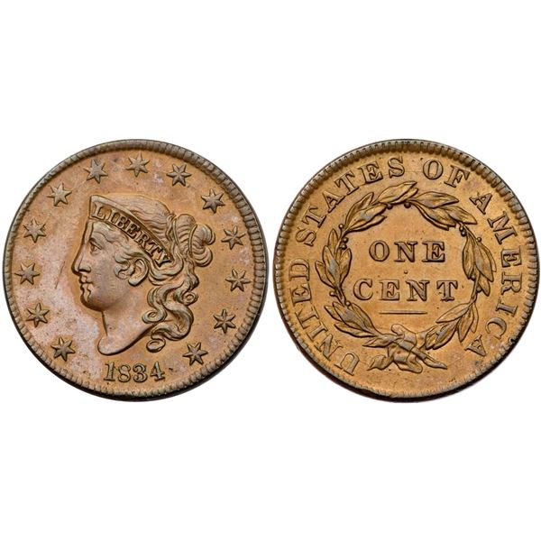 1834 N-1 R1 Small 8, Large Stars EF45