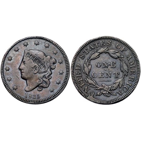 1835 N-11 R4+ Small 8 & Stars F15+