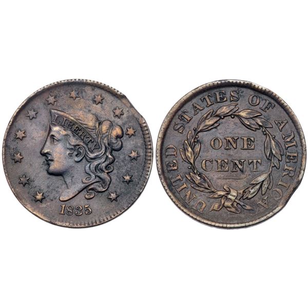 1835 N-16 R2 Head of 1836 F15