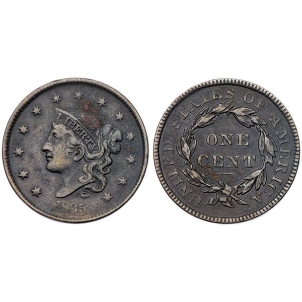 1835 N-19 R5 Head of 1836 VG10
