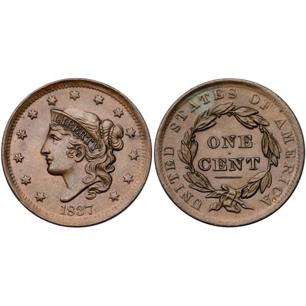 1837 N-10 R1 Beaded Hair Cord AU55