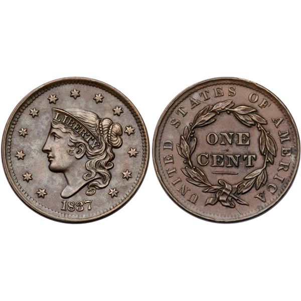 1837 N-11 R1 Beaded Hair Cord AU50