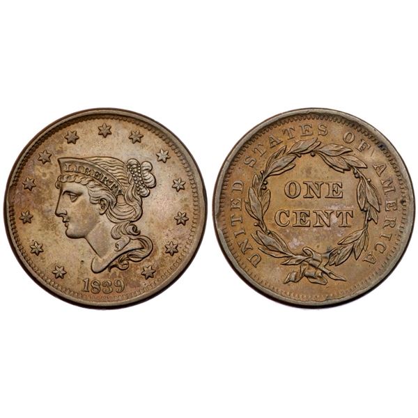 1839 N-8 R1 Head of 1840 EF45+