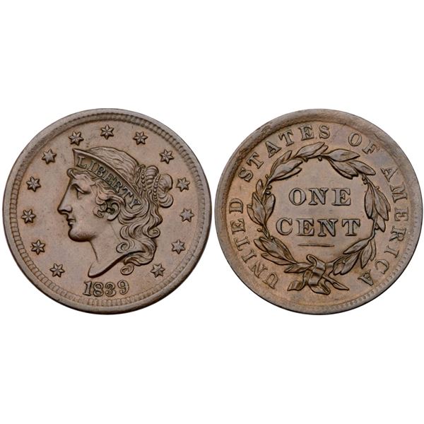 1839 N-9 R2 Silly Head EF45+