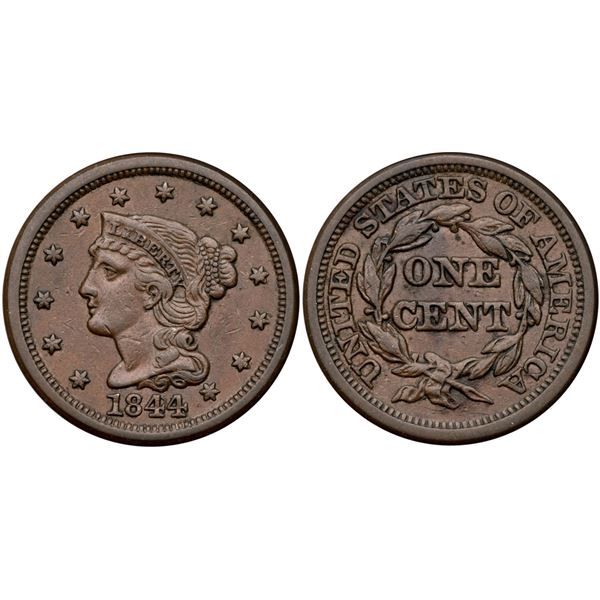 1844/81 N-2 R2 44 over Inverted 18 VF30