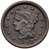 Image 2 : Pair of 1847/47 N-31 R5  grading VF25 and VF20