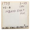 Image 4 : 1793 S-10 R4 Wreath Cent VG7+