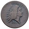 Image 2 : 1793 S-11b R4 Wreath Cent with Lettered Edge, Double Leaf VG8