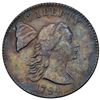 Image 2 : 1794 S-18b R4 Head of 1793, Edge of 1794 VF30