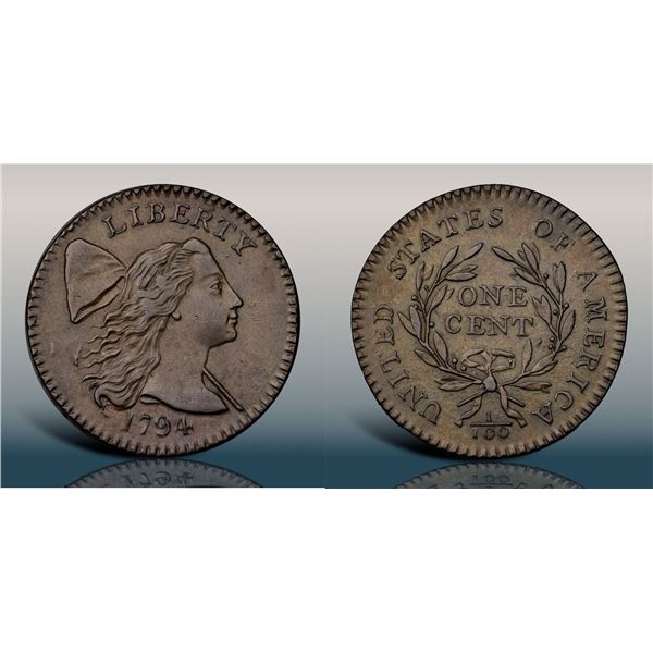 1794 S-31 R1 Head of 1794 PCGS graded MS62 Brown
