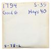 Image 4 : 1794 S-39 R6 Head of 1794 G6