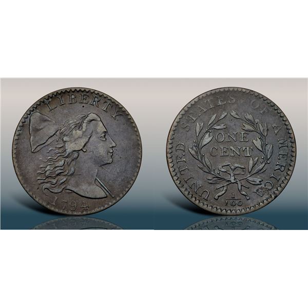 1794 S-42 R4 Head of 1794 F15+