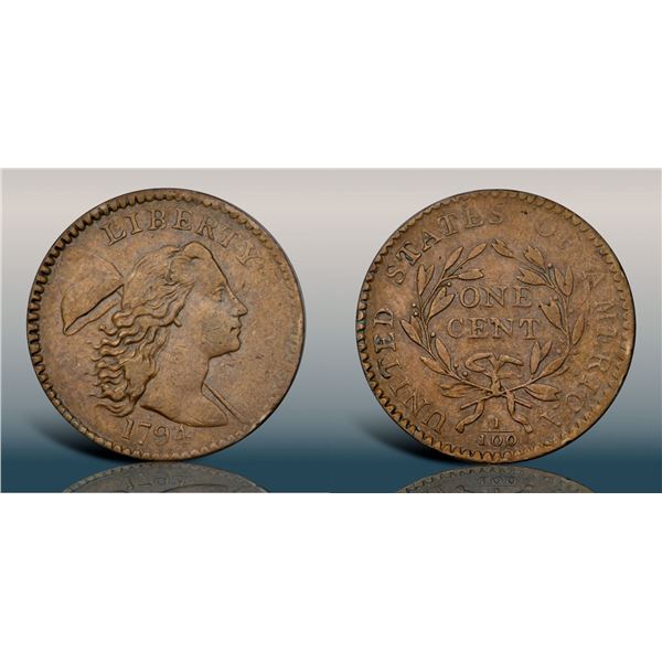 1794 S-43 R2 Head of 1794 VF20