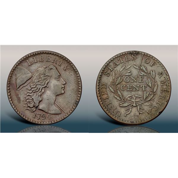 1794 S-44 R1 Head of 1794 VF25