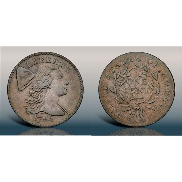 1794 S-54 R3 Head of 1794 VF25