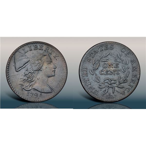 1794 S-55 R2 Head of 1794 VF20