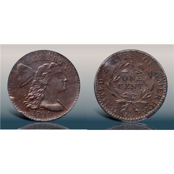 1794 S-57 R1 Head of 1794 PCGS graded AU53