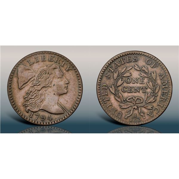 1794 S-58 R3 Head of 1794 VF20