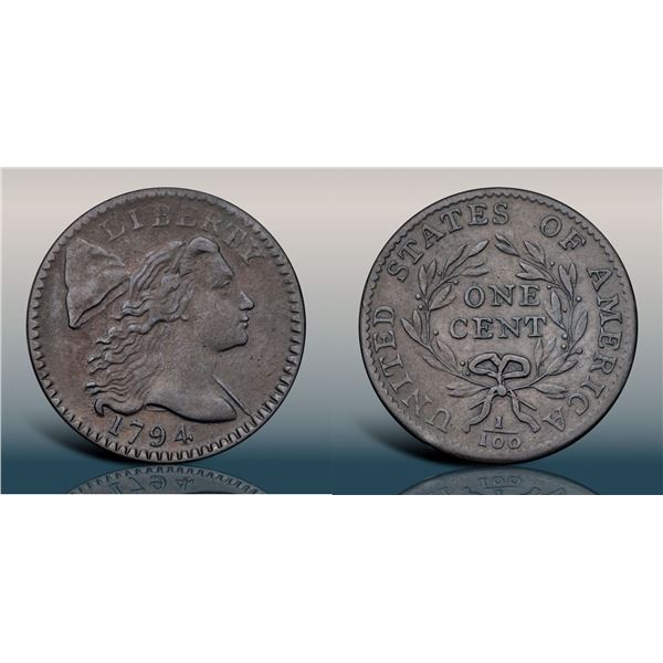 1794 S-59 R3 Head of 1794 VF25+