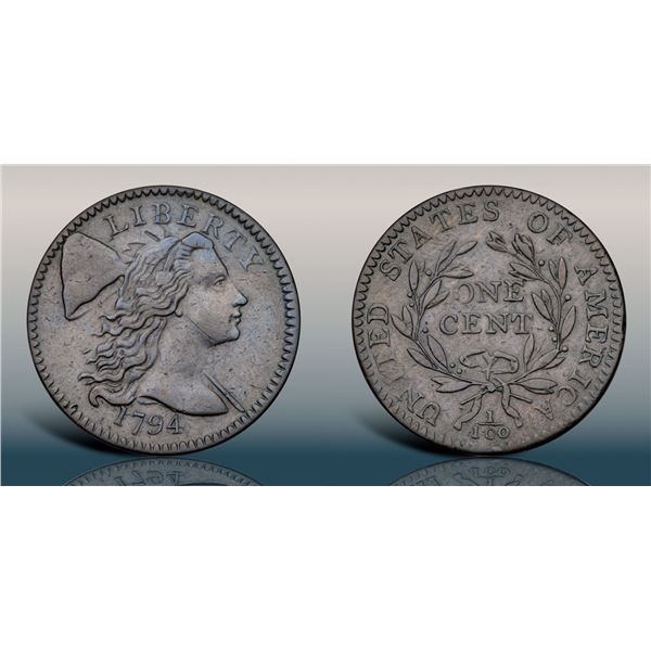 1794 S-60 R3 Head of 1794 VF25